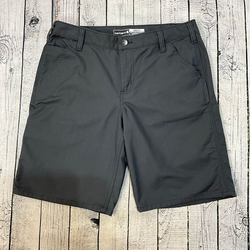 CARHARTT Loose Fit Gray Shorts 10